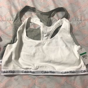 Brand New Calvin Klein Sport Bras (Large)